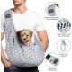 Dog Carrier Puppy Reversible Transport Bag for Dogs and Other Pets up to 7.5 kg Sling Dog Adjustable Secure Carry Strap for Small Dogs for Outdoor Walks Black Dog Carrier Puppy Reversible Transport Bag for Dogs and Other Pets up to 7.5 kg Sling Dog Adjustable Secure Carry Strap for Small Dogs for Outdoor Walks Black