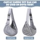 Dog Carrier Puppy Reversible Transport Bag for Dogs and Other Pets up to 7.5 kg Sling Dog Adjustable Secure Carry Strap for Small Dogs for Outdoor Walks Black Dog Carrier Puppy Reversible Transport Bag for Dogs and Other Pets up to 7.5 kg Sling Dog Adjustable Secure Carry Strap for Small Dogs for Outdoor Walks Black