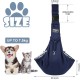 Dog Carrier Puppy Reversible Transport Bag for Dogs and Other Pets up to 7.5 kg Sling Dog Adjustable Secure Carry Strap for Small Dogs for Outdoor Walks Black Dog Carrier Puppy Reversible Transport Bag for Dogs and Other Pets up to 7.5 kg Sling Dog Adjustable Secure Carry Strap for Small Dogs for Outdoor Walks Black