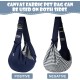 Dog Carrier Puppy Reversible Transport Bag for Dogs and Other Pets up to 7.5 kg Sling Dog Adjustable Secure Carry Strap for Small Dogs for Outdoor Walks Black Dog Carrier Puppy Reversible Transport Bag for Dogs and Other Pets up to 7.5 kg Sling Dog Adjustable Secure Carry Strap for Small Dogs for Outdoor Walks Black