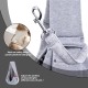 Dog Carrier Reversible with Storage Bag, Hands Free Sling for Small Dogs and Cats, Travel Safety Harness, Dog Cat Harness (Grey)