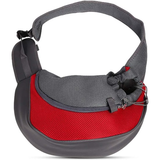 Dog Carrier Sling, Breathable Mesh Shoulder Bag / Travel Bag / Pet Transport Bag for Dogs, Puppies & Cats Dog Carrier Sling, Breathable Mesh Shoulder Bag / Travel Bag / Pet Transport Bag for Dogs, Puppies & Cats