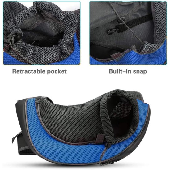 Dog Carrier Sling, Breathable Mesh Shoulder Bag / Travel Bag / Pet Transport Bag for Dogs, Puppies & Cats Dog Carrier Sling, Breathable Mesh Shoulder Bag / Travel Bag / Pet Transport Bag for Dogs, Puppies & Cats