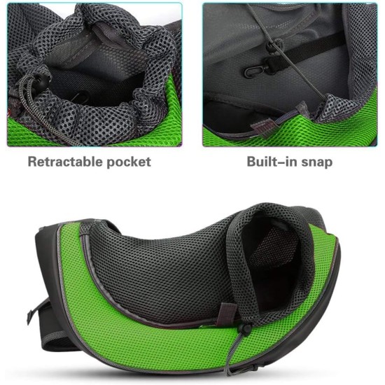 Dog Carrier Sling, Breathable Mesh Shoulder Bag / Travel Bag / Pet Transport Bag for Dogs, Puppies & Cats Dog Carrier Sling, Breathable Mesh Shoulder Bag / Travel Bag / Pet Transport Bag for Dogs, Puppies & Cats
