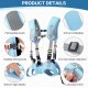 Dog Carrier Sling Portable Outdoor Backpack Emergency Backpack Pet Carrier for Elderly Dogs, Joint Injuries, Arthritis, Stair Climbing and Descending, Paralysis, Blue, L Dog Carrier Sling Portable Outdoor Backpack Emergency Backpack Pet Carrier for Elderly Dogs, Joint Injuries, Arthritis, Stair Climbing and Descending, Paralysis, Blue, L