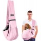 Dog Carrier Small Pet Dog Bag with Safety Buckle for Dogs and Other Pets up to 7.5 kg, Waterproof Carry Bag Dog for Walking Outdoor Activities and Excursions, Pink Dog Carrier Small Pet Dog Bag with Safety Buckle for Dogs and Other Pets up to 7.5 kg, Waterproof Carry Bag Dog for Walking Outdoor Activities and Excursions, Pink