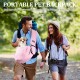 Dog Carrier Small Pet Dog Bag with Safety Buckle for Dogs and Other Pets up to 7.5 kg, Waterproof Carry Bag Dog for Walking Outdoor Activities and Excursions, Pink Dog Carrier Small Pet Dog Bag with Safety Buckle for Dogs and Other Pets up to 7.5 kg, Waterproof Carry Bag Dog for Walking Outdoor Activities and Excursions, Pink