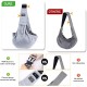 Dog Carrier for Puppies, Dog Carrier up to 6.8 kg, Adjustable Sling for Dogs and Cats, Walks and Outdoor Activities (Black) Dog Carrier for Puppies, Dog Carrier up to 6.8 kg, Adjustable Sling for Dogs and Cats, Walks and Outdoor Activities (Black)