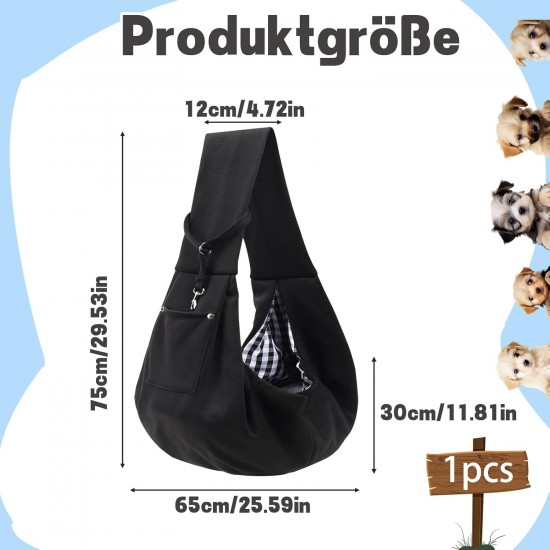 Dog Carry Bag, Dog Carrier Bag up to 7.5 kg, Carry Bag, Suitable for Pets, Lightweight Design for Outdoor Activities, Walks, Bicycle Tours Dog Carry Bag, Dog Carrier Bag up to 7.5 kg, Carry Bag, Suitable for Pets, Lightweight Design for Outdoor Activities, Walks, Bicycle Tours