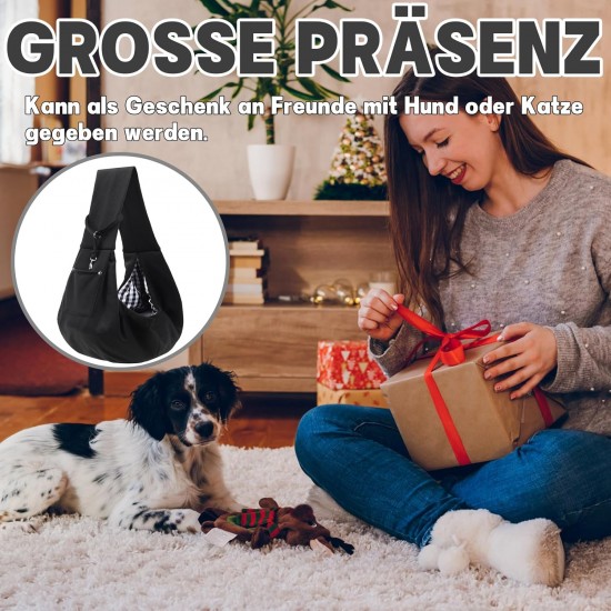 Dog Carry Bag, Dog Carrier Bag up to 7.5 kg, Carry Bag, Suitable for Pets, Lightweight Design for Outdoor Activities, Walks, Bicycle Tours Dog Carry Bag, Dog Carrier Bag up to 7.5 kg, Carry Bag, Suitable for Pets, Lightweight Design for Outdoor Activities, Walks, Bicycle Tours