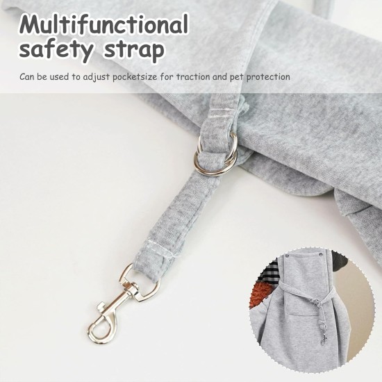Dog Carry Bag, Dog Carrier Bag up to 7.5 kg, Dog Carrier, Dog Carry Bag, Portable Carry Bag, Dog Bag for Hanging, Dog Sling for Walking Outdoor Activities and Excursions (Grey) Dog Carry Bag, Dog Carrier Bag up to 7.5 kg, Dog Carrier, Dog Carry Bag, Portable Carry Bag, Dog Bag for Hanging, Dog Sling for Walking Outdoor Activities and Excursions (Grey)