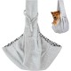 Dog Carry Bag, Dog Carry Bag, Load Capacity 15 Pounds, Wide Shoulder Strap Design, Suitable for Walks, Outdoor Activities and Short Trips (Grey)