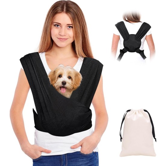 Dog Carry Bag, Hands-Free Dog Bag, Dog Sling with Adjustable Strap, Sling Dog up to 9 kg, Dog Bag, Sling Dog Pet for Dogs, Cats, Outdoor Activities Dog Carry Bag, Hands-Free Dog Bag, Dog Sling with Adjustable Strap, Sling Dog up to 9 kg, Dog Bag, Sling Dog Pet for Dogs, Cats, Outdoor Activities