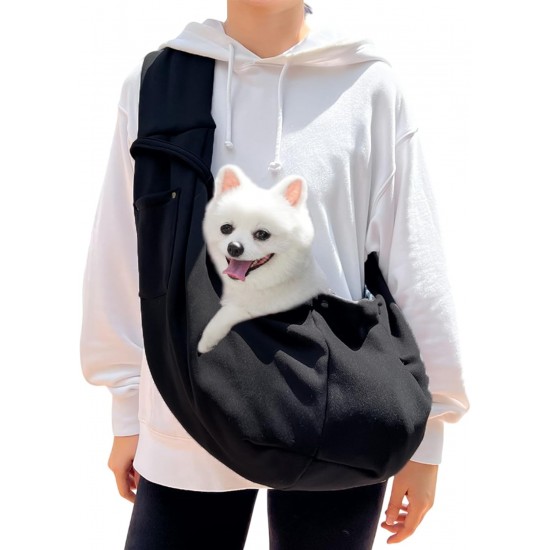 Dog Carry Bag, Portable Pet Dog Bag, Dog Bag, Adjustable, Suitable for Small Cats and Dogs with a Weight of No More than 15 kg