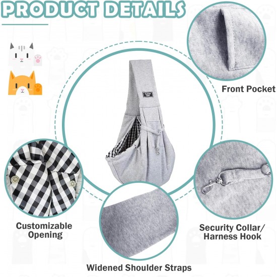 Dog Carry Bag, Transport Bag for Dogs and Other Pets up to 7.5 kg, Dog Shoulder Bag, Adjustable for Walking Outdoor Activities and Excursions Dog Carry Bag, Transport Bag for Dogs and Other Pets up to 7.5 kg, Dog Shoulder Bag, Adjustable for Walking Outdoor Activities and Excursions