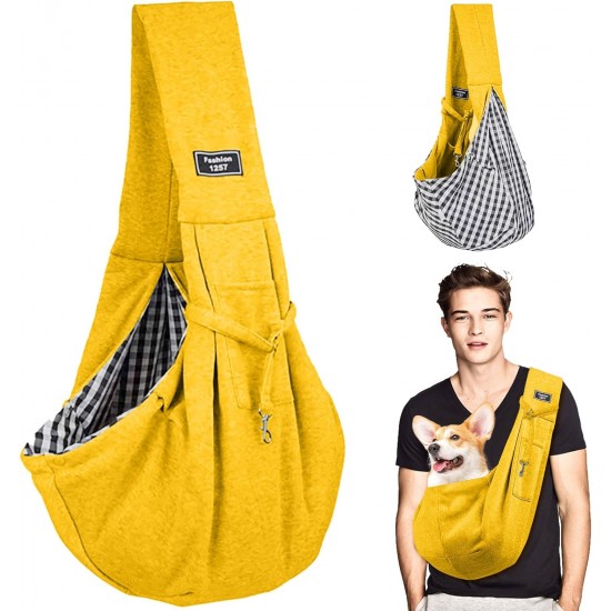Dog Carry Bag, Transport Bag for Dogs and Other Pets up to 7.5 kg, Dog Shoulder Bag, Adjustable for Walking Outdoor Activities and Excursions Dog Carry Bag, Transport Bag for Dogs and Other Pets up to 7.5 kg, Dog Shoulder Bag, Adjustable for Walking Outdoor Activities and Excursions