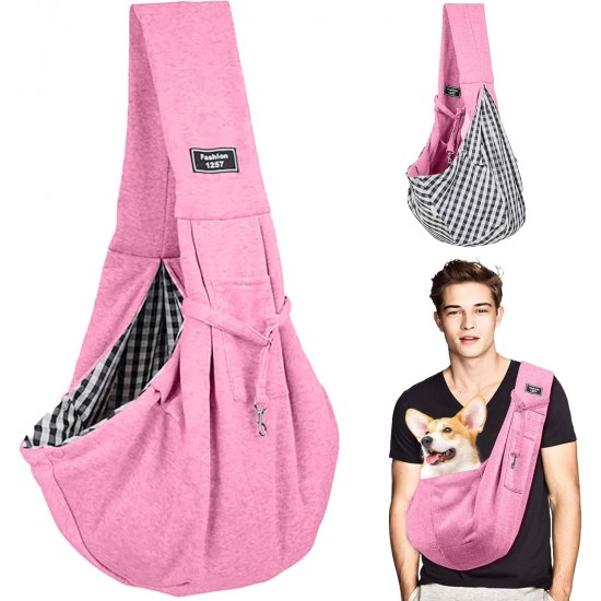 Dog Carry Bag, Transport Bag for Dogs and Other Pets up to 7.5 kg, Dog Shoulder Bag, Adjustable for Walking Outdoor Activities and Excursions Dog Carry Bag, Transport Bag for Dogs and Other Pets up to 7.5 kg, Dog Shoulder Bag, Adjustable for Walking Outdoor Activities and Excursions