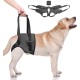 Dog Carrying Aid for Rear Legs, Carrying Harness Dog Sling with Handle, Lifting Harness for Dogs, Dog Lifting Harness for Disabled, Injured or Older Dogs (Black) Dog Carrying Aid for Rear Legs, Carrying Harness Dog Sling with Handle, Lifting Harness for Dogs, Dog Lifting Harness for Disabled, Injured or Older Dogs (Black)