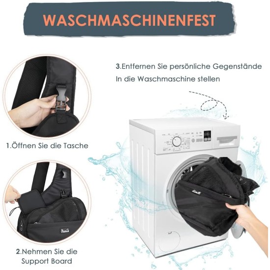 Dog Friendly Sling Dogs, Hands-Free Travel Bag for Small Pets with Adjustable Straps, Hardboard Base Safety Belt, for Dogs up to 2.8 kg, Widened Version, Grey Dog Friendly Sling Dogs, Hands-Free Travel Bag for Small Pets with Adjustable Straps, Hardboard Base Safety Belt, for Dogs up to 2.8 kg, Widened Version, Grey