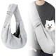 Dog Pet Carrier Bag, Breathable Dog Carrier Bag, Shoulder Strap, Puppy Shoulder Bag, Dog Sling for Small and Medium Cats and Dogs (Grey) Dog Pet Carrier Bag, Breathable Dog Carrier Bag, Shoulder Strap, Puppy Shoulder Bag, Dog Sling for Small and Medium Cats and Dogs (Grey)