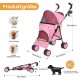 Dog Pram 2-in-1 Dog Buggy Up to 15 kg Small with Tel-Sized Dogs, Foldable Pet Travel Trolley with Drink Holder & Storage Basket, Large Capacity, Easy to Carry, Black Dog Pram 2-in-1 Dog Buggy Up to 15 kg Small with Tel-Sized Dogs, Foldable Pet Travel Trolley with Drink Holder & Storage Basket, Large Capacity, Easy to Carry, Black
