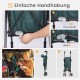 Dog Pram 2-in-1 Dog Buggy Up to 15 kg Small with Tel-Sized Dogs, Foldable Pet Travel Trolley with Drink Holder & Storage Basket, Large Capacity, Easy to Carry, Black Dog Pram 2-in-1 Dog Buggy Up to 15 kg Small with Tel-Sized Dogs, Foldable Pet Travel Trolley with Drink Holder & Storage Basket, Large Capacity, Easy to Carry, Black