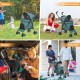 Dog Pram 2-in-1 Dog Buggy Up to 15 kg Small with Tel-Sized Dogs, Foldable Pet Travel Trolley with Drink Holder & Storage Basket, Large Capacity, Easy to Carry, Black Dog Pram 2-in-1 Dog Buggy Up to 15 kg Small with Tel-Sized Dogs, Foldable Pet Travel Trolley with Drink Holder & Storage Basket, Large Capacity, Easy to Carry, Black