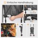 Dog Pram 2-in-1 Dog Buggy Up to 15 kg Small with Tel-Sized Dogs, Foldable Pet Travel Trolley with Drink Holder & Storage Basket, Large Capacity, Easy to Carry, Black Dog Pram 2-in-1 Dog Buggy Up to 15 kg Small with Tel-Sized Dogs, Foldable Pet Travel Trolley with Drink Holder & Storage Basket, Large Capacity, Easy to Carry, Black