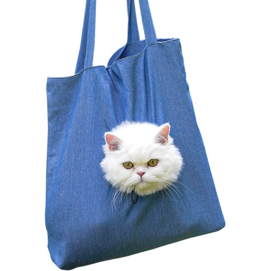 Dog Sling Carrier Bag, Portable Carry Bag Dog The Weight Must Not Exceed 8 kg, Lightweight and Wear-Resistant, Suitable for Walks, Outdoor Activities and Travel (Blue) Dog Sling Carrier Bag, Portable Carry Bag Dog The Weight Must Not Exceed 8 kg, Lightweight and Wear-Resistant, Suitable for Walks, Outdoor Activities and Travel (Blue)