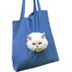 Dog Sling Carrier Bag, Portable Carry Bag Dog The Weight Must Not Exceed 8 kg, Lightweight and Wear-Resistant, Suitable for Walks, Outdoor Activities and Travel (Blue) Dog Sling Carrier Bag, Portable Carry Bag Dog The Weight Must Not Exceed 8 kg, Lightweight and Wear-Resistant, Suitable for Walks, Outdoor Activities and Travel (Blue)