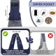 Dog Sling Dog Carrier Bag Small Dog Bag up to 7 kg, Puppy Sling for Dogs and Cats Walks and Outdoor Activities (D) Dog Sling Dog Carrier Bag Small Dog Bag up to 7 kg, Puppy Sling for Dogs and Cats Walks and Outdoor Activities (D)