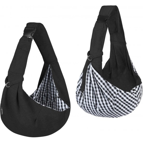 Dog Sling Dog Carrier Bag Small Dog Bag up to 7 kg, Puppy Sling for Dogs and Cats Walks and Outdoor Activities (D) Dog Sling Dog Carrier Bag Small Dog Bag up to 7 kg, Puppy Sling for Dogs and Cats Walks and Outdoor Activities (D)