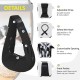 Dog Sling Dog Carrier Bag Small Dog Bag up to 7 kg, Puppy Sling for Dogs and Cats Walks and Outdoor Activities (D) Dog Sling Dog Carrier Bag Small Dog Bag up to 7 kg, Puppy Sling for Dogs and Cats Walks and Outdoor Activities (D)