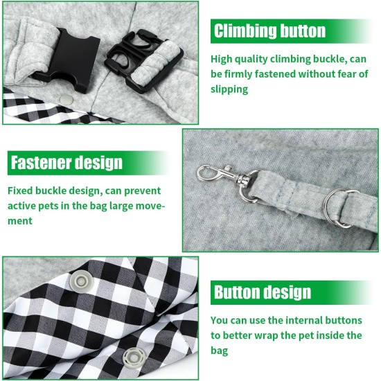 Dog Sling Dog Transport Bag Durable Pet Carrier for Dogs and Cats for Outdoor Activities, Weekend Trips and Walks with Dogs and Cats (Grey) Dog Sling Dog Transport Bag Durable Pet Carrier for Dogs and Cats for Outdoor Activities, Weekend Trips and Walks with Dogs and Cats (Grey)