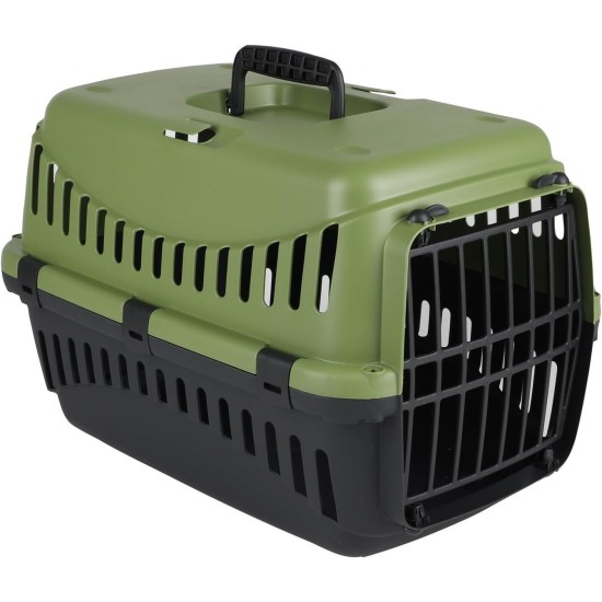 Dogs & Kats Dog Cat Box Pet Carrier 45 x 31 x 31 cm Dog Transport Box (Blue/Black) Dogs & Kats Dog Cat Box Pet Carrier 45 x 31 x 31 cm Dog Transport Box (Blue/Black)