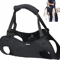 Duuclume Dog Harness for Lifting, Emergency Backpack, Pet Leg Support and Rehabilitation, Adjustable Lifting Straps, Dog Carrier for Elderly Elderly Dogs, Joint Injuries, Arthritis, M Duuclume Dog Harness for Lifting, Emergency Backpack, Pet Leg Support and Rehabilitation, Adjustable Lifting Straps, Dog Carrier for Elderly Elderly Dogs, Joint Injuries, Arthritis, M