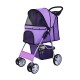 Elevon Pet Stroller, 4 Wheels, Multifunctional Dog and Cat Stroller, Foldable Portable Travel Stroller with Removable Carry Bag, Suitable for Medium and Small Dogs Elevon Pet Stroller, 4 Wheels, Multifunctional Dog and Cat Stroller, Foldable Portable Travel Stroller with Removable Carry Bag, Suitable for Medium and Small Dogs