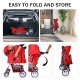 Elevon Pet Stroller, 4 Wheels, Multifunctional Dog and Cat Stroller, Foldable Portable Travel Stroller with Removable Carry Bag, Suitable for Medium and Small Dogs Elevon Pet Stroller, 4 Wheels, Multifunctional Dog and Cat Stroller, Foldable Portable Travel Stroller with Removable Carry Bag, Suitable for Medium and Small Dogs