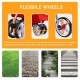 Elevon Pet Stroller, 4 Wheels, Multifunctional Dog and Cat Stroller, Foldable Portable Travel Stroller with Removable Carry Bag, Suitable for Medium and Small Dogs Elevon Pet Stroller, 4 Wheels, Multifunctional Dog and Cat Stroller, Foldable Portable Travel Stroller with Removable Carry Bag, Suitable for Medium and Small Dogs