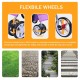 Elevon Pet Stroller, 4 Wheels, Multifunctional Dog and Cat Stroller, Foldable Portable Travel Stroller with Removable Carry Bag, Suitable for Medium and Small Dogs Elevon Pet Stroller, 4 Wheels, Multifunctional Dog and Cat Stroller, Foldable Portable Travel Stroller with Removable Carry Bag, Suitable for Medium and Small Dogs