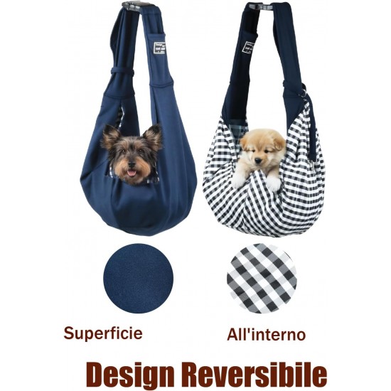 Esshogo Hundetasche, verstellbare Reisetasche für kleine Hunde Esshogo Hundetasche, verstellbare Reisetasche für kleine Hunde