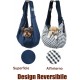 Esshogo Hundetasche, verstellbare Reisetasche für kleine Hunde Esshogo Hundetasche, verstellbare Reisetasche für kleine Hunde