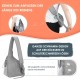 Eyein Dog Friendly Sling Dogs, Breathable Hands-Free Travel Bag for Small Pets with Adjustable Straps, Hardboard Base Safety Belt, for Dogs Under 5.5 kg, Black Eyein Dog Friendly Sling Dogs, Breathable Hands-Free Travel Bag for Small Pets with Adjustable Straps, Hardboard Base Safety Belt, for Dogs Under 5.5 kg, Black