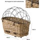 FAST RIDER Fastrider Jale Dog Bike Basket Klickfix Naturel 57L FAST RIDER Fastrider Jale Dog Bike Basket Klickfix Naturel 57L