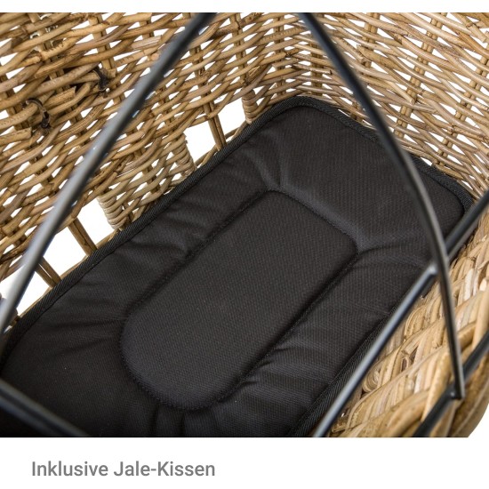FAST RIDER Fastrider Jale Dog Bike Basket Klickfix Naturel 57L FAST RIDER Fastrider Jale Dog Bike Basket Klickfix Naturel 57L