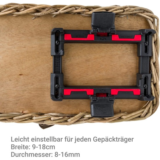 FAST RIDER Fastrider Jale Dog Bike Basket Klickfix Naturel 57L FAST RIDER Fastrider Jale Dog Bike Basket Klickfix Naturel 57L