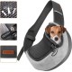 FDJASGY Pet Carrier Sling for Small Dogs and Cats, Breathable Mesh Hands-Free Puppy Backpack with Bag and Adjustable Carry Strap FDJASGY Pet Carrier Sling for Small Dogs and Cats, Breathable Mesh Hands-Free Puppy Backpack with Bag and Adjustable Carry Strap