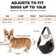 FDJASGY Pet Carrier Sling for Small Dogs and Cats, Breathable Mesh Hands-Free Puppy Backpack with Bag and Adjustable Carry Strap FDJASGY Pet Carrier Sling for Small Dogs and Cats, Breathable Mesh Hands-Free Puppy Backpack with Bag and Adjustable Carry Strap