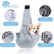 FePen Dog Carrier Bag up to 6.5 kg, Adjustable Pet Sling Shoulder Bag for Small Dogs, Dog Bag for Walks and Outdoor Activities (Black) FePen Dog Carrier Bag up to 6.5 kg, Adjustable Pet Sling Shoulder Bag for Small Dogs, Dog Bag for Walks and Outdoor Activities (Black)