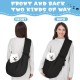 FePen Dog Carrier Bag up to 6.5 kg, Adjustable Pet Sling Shoulder Bag for Small Dogs, Dog Bag for Walks and Outdoor Activities (Black) FePen Dog Carrier Bag up to 6.5 kg, Adjustable Pet Sling Shoulder Bag for Small Dogs, Dog Bag for Walks and Outdoor Activities (Black)